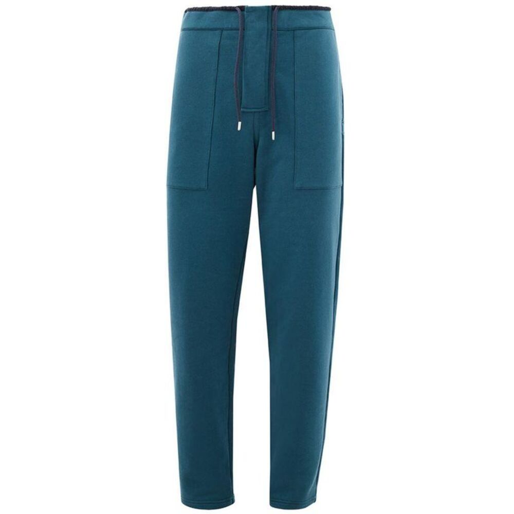 Ambush Relaxed Fit Jersey Sweatpants Teal Men Blue Bottoms